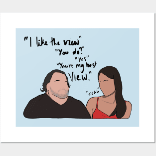 Ed & Rose 90 Day Fiance I like The View Posters and Art